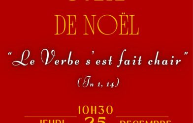 Culte de Noël 25 décembre